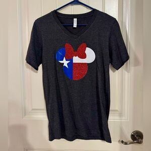 Texas Minnie Mouse shirt for Disney parks